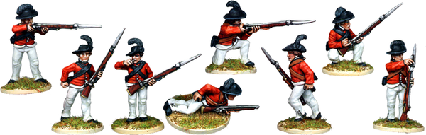 AWI065 - British Light Infantry In Round Hats