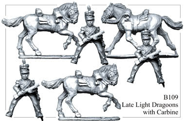 B109 Late Light Dragoons with Carbine