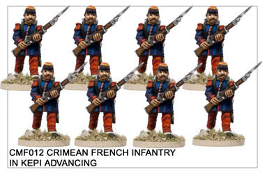 CMF012 Infantry in Kepis Advancing