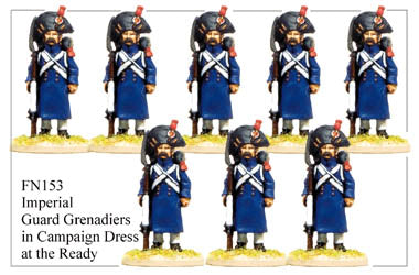 FN153 - Imperial Guard Grenadier In Great Coat Resting